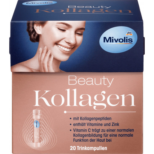 20 ống collagen đẹp da Kollagen Beauty Mivolis